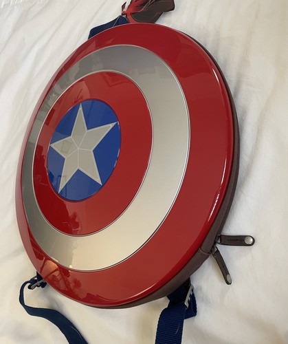 Neu mit Etikett Captain America Schild Rucksack Marvel Age Of Ultron Think Geek Neu RAR - Bild 18 von 24