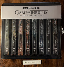 Game of Thrones The Complete Collection - 4K Blu-Ray Steelbook Set - NEW SEALED