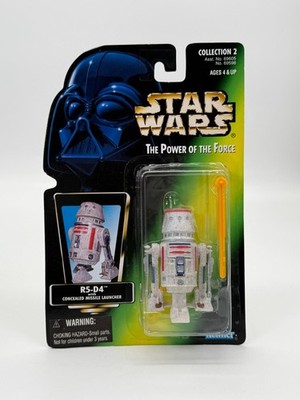 R5-D4 Star Wars Figur Hasbro Kenner Neu Guter Zustand OVP 1997