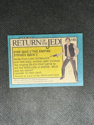 1983 Topps Star Wars Cards Return of the Jedi Series 2 – U Pick – Buy 4 Save 25% - Picture 28 of 178