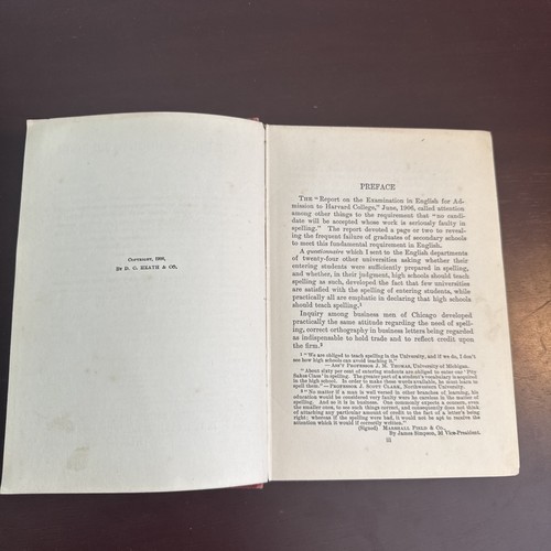 High School Word Book by Sandwick and Bacon, 1911 - Picture 8 of 9