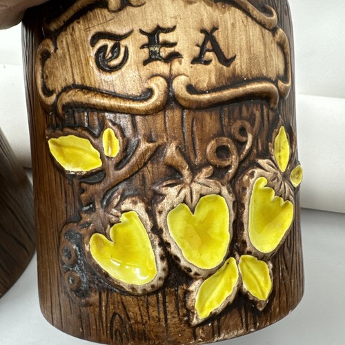 Treasure Craft Keramik dreiteiliges Kanister Set, Kaffee, Zucker und Tee Vintage - Bild 16 von 18