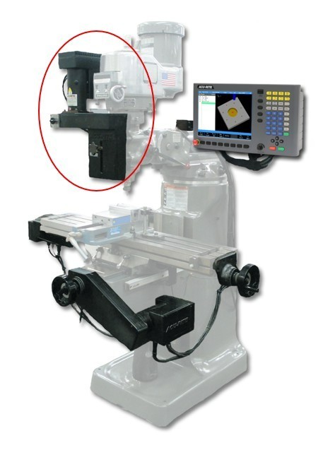 CNC 3rd Axis Upgrade: Acu-Rite MillPWR G2 for CNC Knee Mills, Z (Quill)