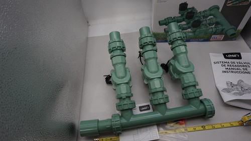 Colector premontado Orbit de 3 válvulas 57253 ENVÍO GRATUITO EE. UU. NOB - Imagen 5 de 5