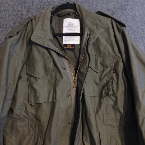 Army Field Jacket OD Green XL Good Condition
