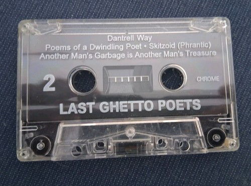 Last Ghetto Poets Original Rare Self Titled Christian Detroit Rap CASSETTE Tape - Picture 7 of 12