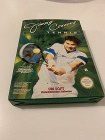 NES PAL-B - Jimmy Connors Tennis -  (Nintendo Entertainment System)
