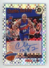Charles Barkley 2019-20 Panini Premium Stock Autograph Card #281 02/10