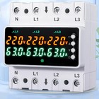 Digital Voltage Protector with Current Limiting Adjustable for Home Use