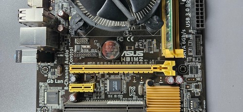 Asus H81M2 Mainboard Sockel 1150 / Intel Core i5-4460 - Bild 3 von 4