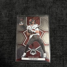 2022 Panini Mosaic Super Bowl Silver Prizm Tom Brady #291 Patriots 
