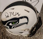 DK Metcalf Seattle Seahawks autographed signed mini helmet MILL CREEK SPORTS COA