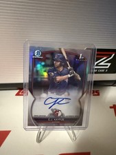 2023 Bowman Draft Chrome CJ Kayfus Refractor Auto /499 