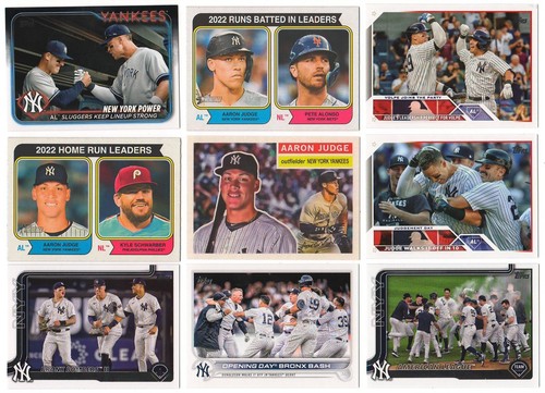 x36 Aaron Judge different card lot Topps Bowman Insert 2018 Rookie Cup -Yankees- - Picture 4 of 4