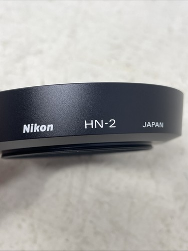 Nikon HN-2 52mm Metall Schraub Gegenlichtblende für Ai-s 28mm f2.8 f3.5 schwarz (109) - Bild 13 von 14
