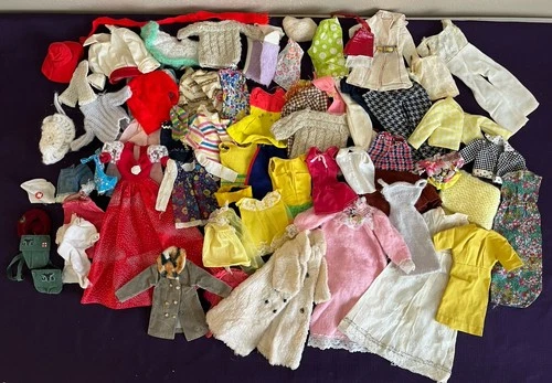 Large Vintage Barbie Doll Clothes Lot 60s 70s