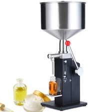 Manual Paste Liquid Filling Machine, Adjustable 5-50ml Bottle Filler A03 Manual