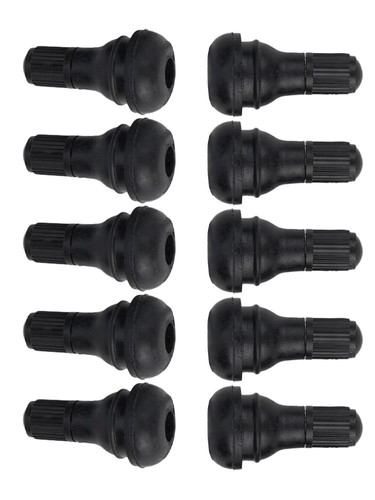Tire Valve Stems 10pcs TR412 7.5mm Tubeless Nozzle With Valve Core Rubber+Copper - Picture 8 of 12