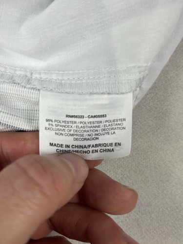 Nike Golf Dri Fit Shorts Gr. 36 1972 kariert weiß blau 12" Innennaht - Bild 5 von 10