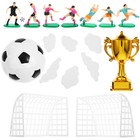  Fußball Torten Deko Geburtstagskuchendekoration Geburtstagskuchendekorationen
