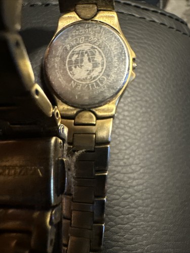 Citizen Eco-Drive  Rose Gold Tone Women's. Decent Condition Needs Battery. - Picture 7 of 7