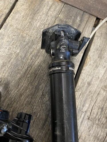 Rock Shox Monarch Plus Super Air Deluxe Shock ++ Bike Manic Fusion Seat Posts - Picture 10 of 13