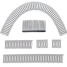 TCOTBE 5 Pcs U Shape Hair Styling Accessories - Wavy Combs, U Pin Clips, Meta...