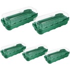  5Pcs Plants Starter Tray Mini Propagator Plant Grow Tray Greenhouse Gardening