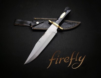 Firefly Jayne Cobb Bowie Knife Replica Handmade Full Tang with Leather Sheath