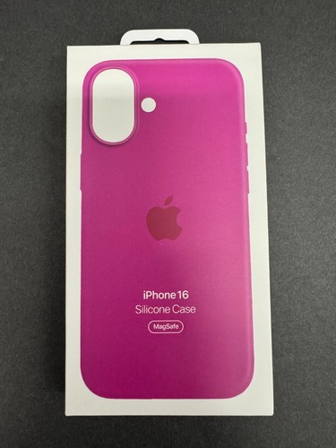 Coque en silicone véritable Apple avec MagSafe pour iPhone 16 Pop-Up MagSafe Animation - Photo 28 sur 35