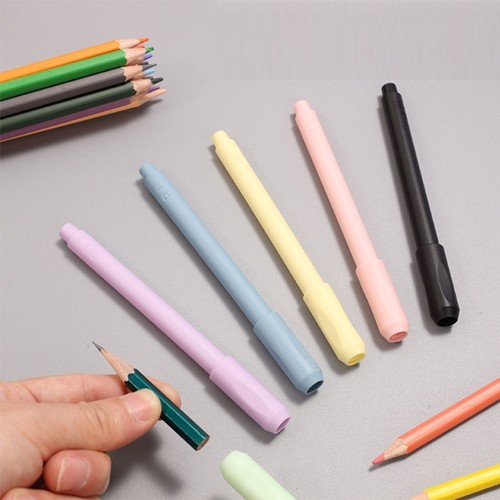 10Pcs Pencil Extenders Adjustable Pencil Lengthener Crayon Extension for 4-5mm - Picture 4 of 24