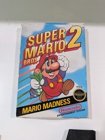 NES Super Mario Bros 2 With Box And Booklet