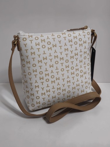Tommy Hilfiger Umhängetasche Leder Damen Logo Tasche 69J9670 UVP - 108€ - Bild 2 von 4