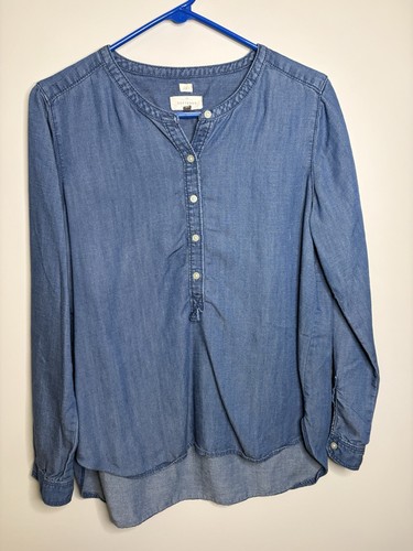 Damen Chambray Top