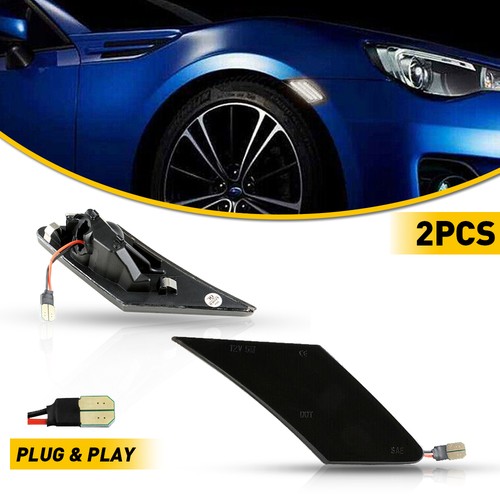 2pc LED White Rear Side Marker Light for 2013-20 Subaru Accessories BRZ AUXITO - Picture 15 of 22