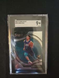 2020-2021 Select Courtside LaMelo Ball Rookie Card #298 SGC 9