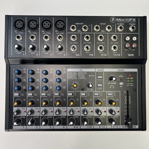 Mackie MIX12FX 12 Channel Compact Mixer - Picture 4 of 13