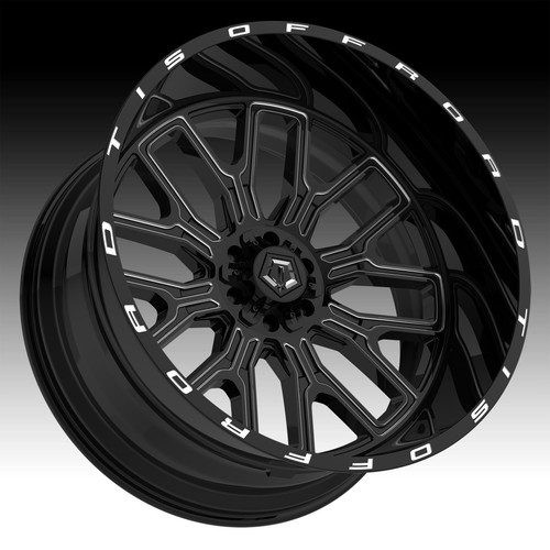 TIS 560BM Gloss Black Milled 20x10 8x170 -19mm (560BM-2108719) - Picture 2 of 3