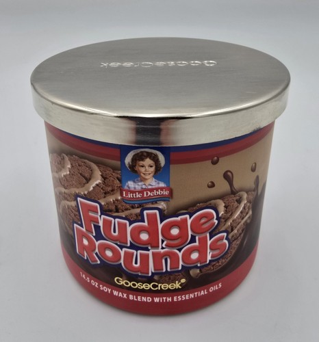 Little Debbie Fudge Rounds Scented Candle 3-Wick 14.5oz New - Picture 4 of 4