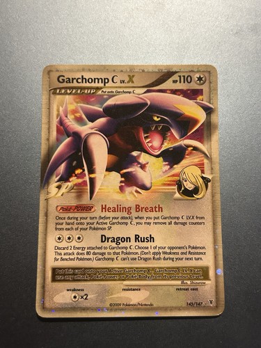 Garchomp C LV.X  145/147 Holo Pokemon - Picture 1 of 8