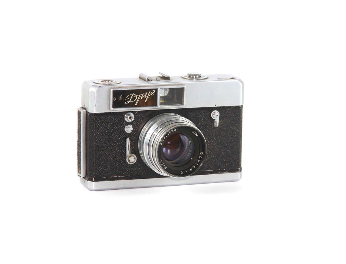 DRUG Vintage Soviet camera ZORKI - 7 KMZ Lens Jupiter - 8 (2 / 50