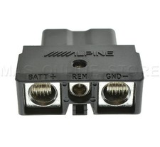 ALPINE PDX-V9 PDXV9 GENUINE QUICK CONNECT POWER PLUG 