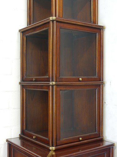 Estantería Studio Globe Wernicke sistema de estanterías apilable caoba madera B: 56 cm (10945) - Imagen 8 de 10