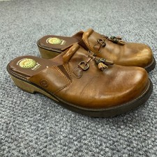 Earth Spirit Gelron 2000 Shoes Womens Size 9 Brown Closed Toe Mule Clogs