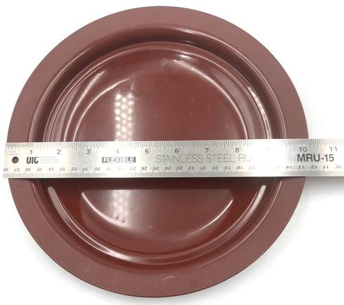 Visions Corning V-32-DV Hard Plastic Replacement Lid 10.25" Cranberry Cover Only - Picture 6 of 6