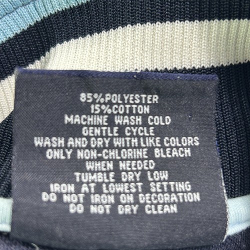 VINTAGE Southpole Trainingsjacke Herren mittelblau durchgehender Reißverschluss Hip Hop Y2K Street - Bild 8 von 9