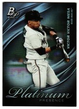 2019 Bowman Platinum Victor Victor Mesa #PP-10 Platinum Presence