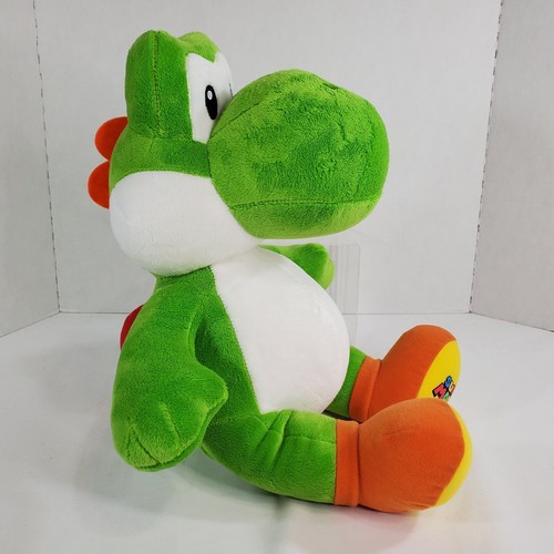 Build A Bear Green Yoshi Super Mario Plush Stuffed Animal Toy BAB Video Game - Picture 4 of 12