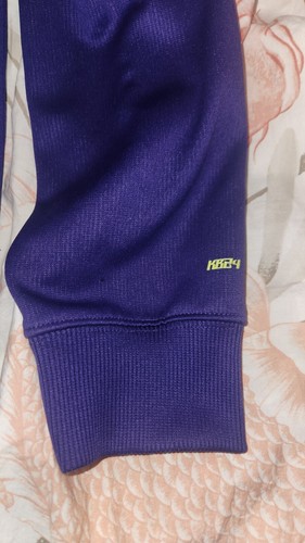 Kobe Bryant KB24 Nike Therma-Fit Zip Hoodie -L Purple Black Mamba Jacket NEW TAG - Picture 5 of 18