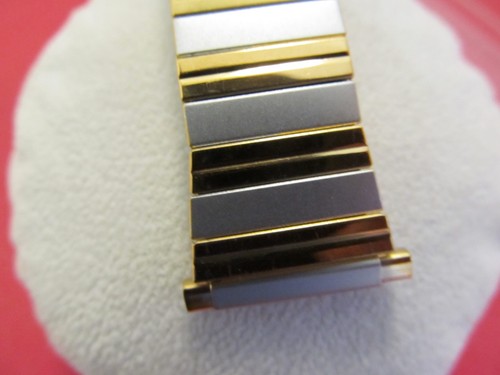 NEW KREISLER Mens 2Tone 6 3/8" Stretch Watch Band, 16-22mm(5/8-7/8")Ends - Bild 2 von 4